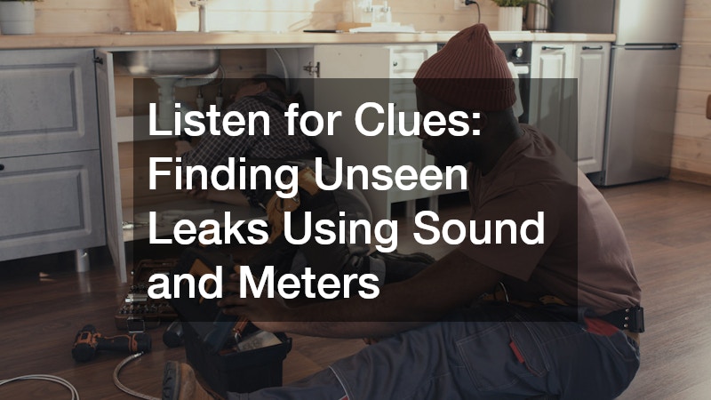 Listen for Clues: Finding Unseen Leaks Using Sound and Meters