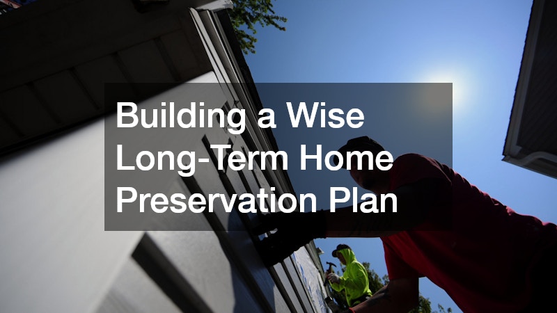Building a Wise Long-Term Home Preservation Plan