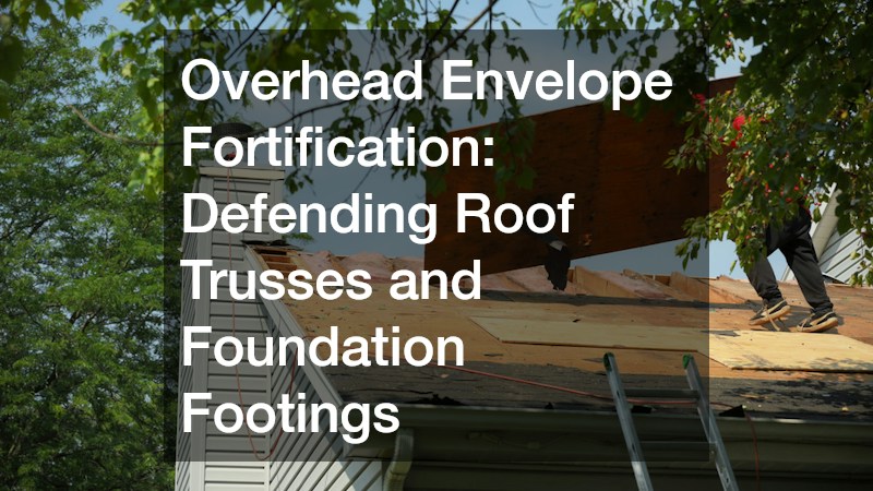 Overhead Envelope Fortification: Defending Roof Trusses and Foundation Footings