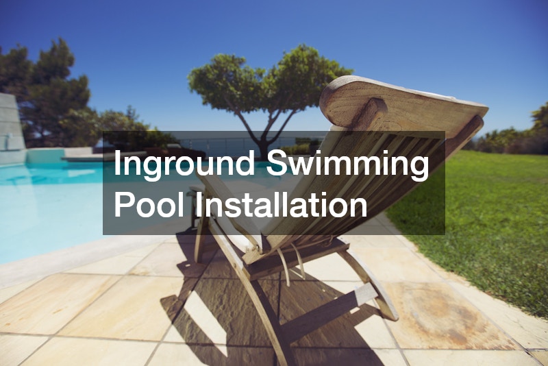 Inground Swimming Pool Installation