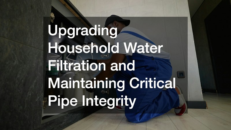 Upgrading Household Water Filtration and Maintaining Critical Pipe Integrity