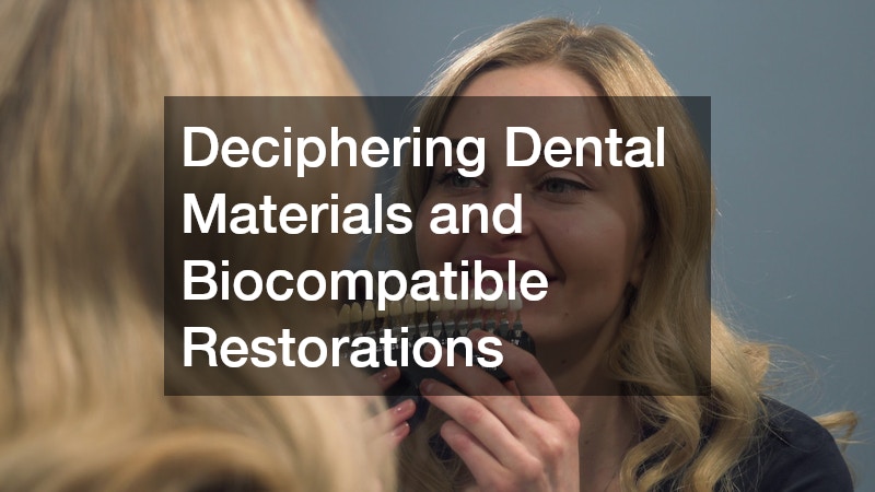 Deciphering Dental Materials and Biocompatible Restorations