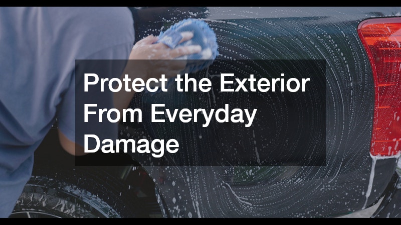 Protect the Exterior From Everyday Damage