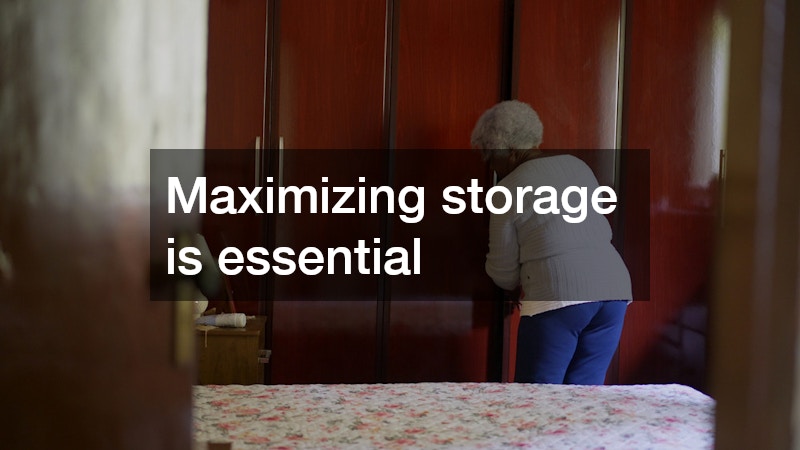 Maximizing storage is essential