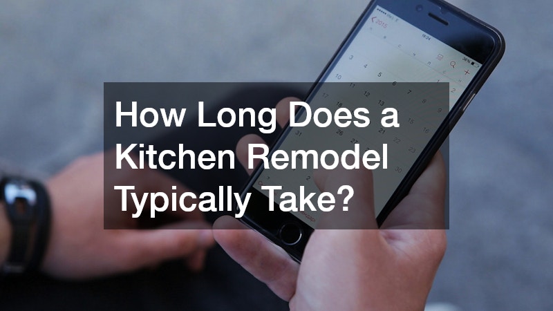 How Long Does a Kitchen Remodel Typically Take?