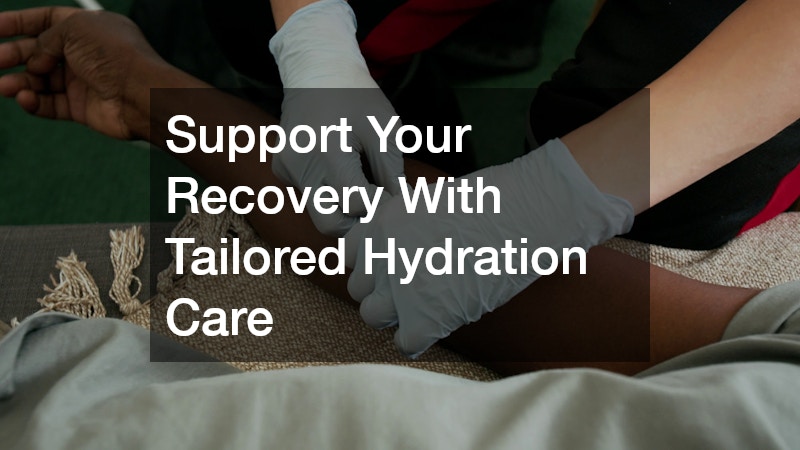 Support Your Recovery With Tailored Hydration Care