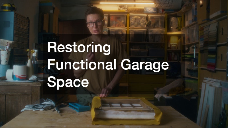 Restoring Functional Garage Space
