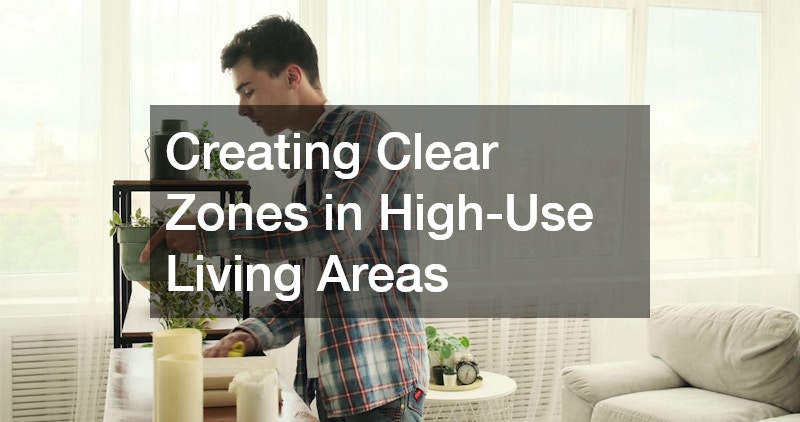 Creating Clear Zones in High-Use Living Areas