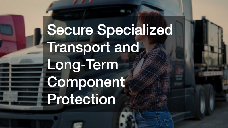 Secure Specialized Transport and Long-Term Component Protection