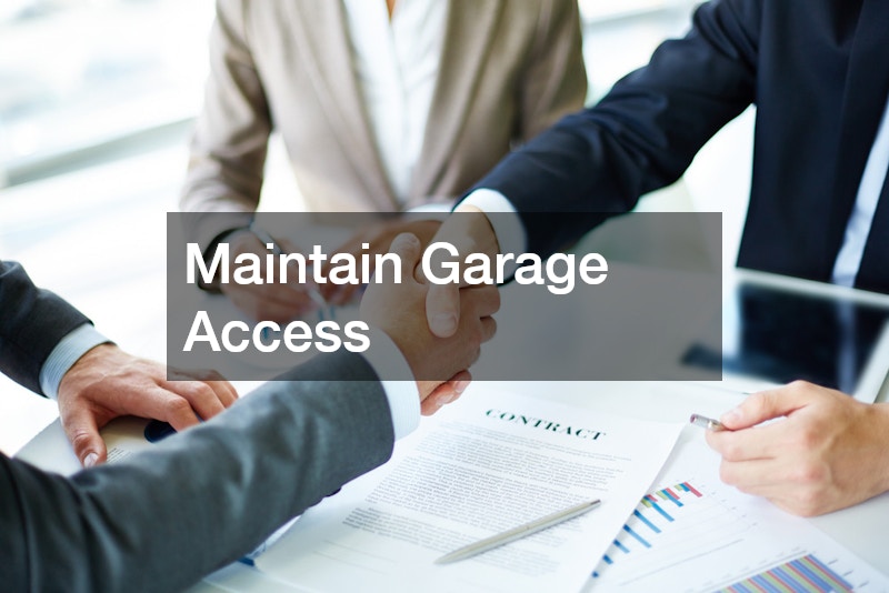 Maintain Garage Access