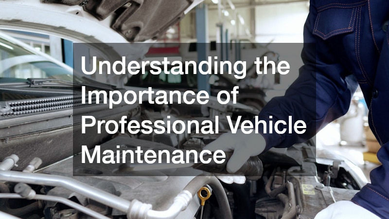 Understanding the Importance of Professional Vehicle Maintenance