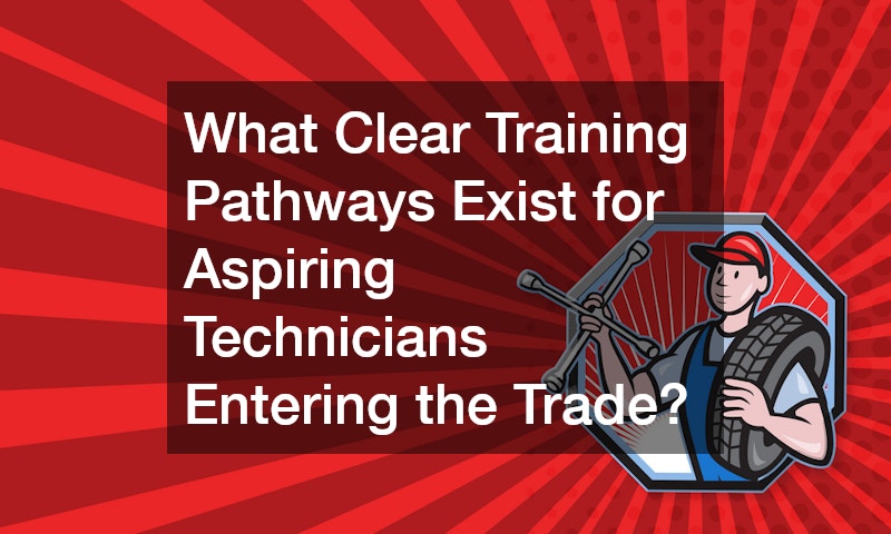 What Clear Training Pathways Exist for Aspiring Technicians Entering the Trade?
