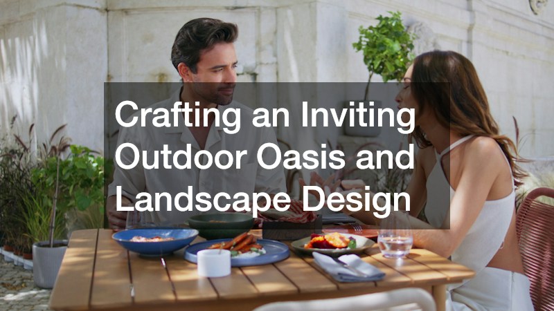 Crafting an Inviting Outdoor Oasis and Landscape Design