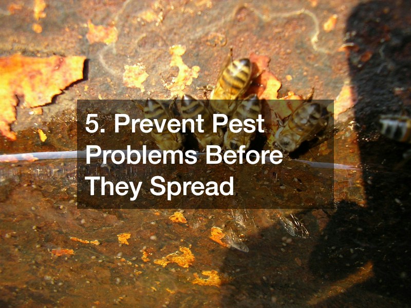 5. Prevent Pest Problems Before They Spread