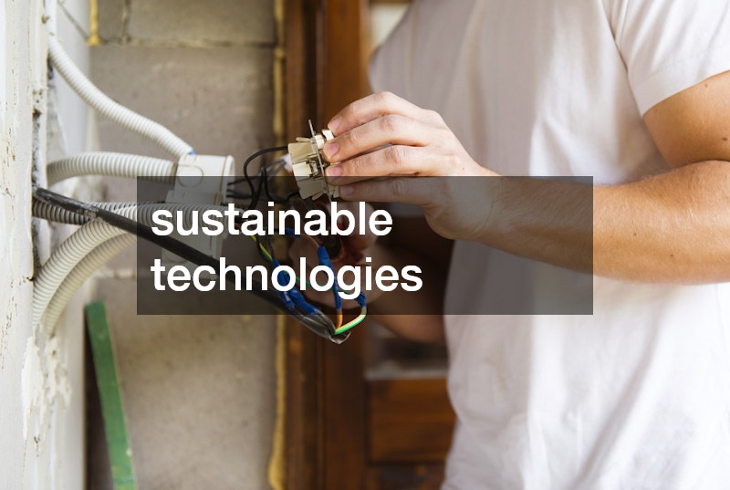 sustainable technologies