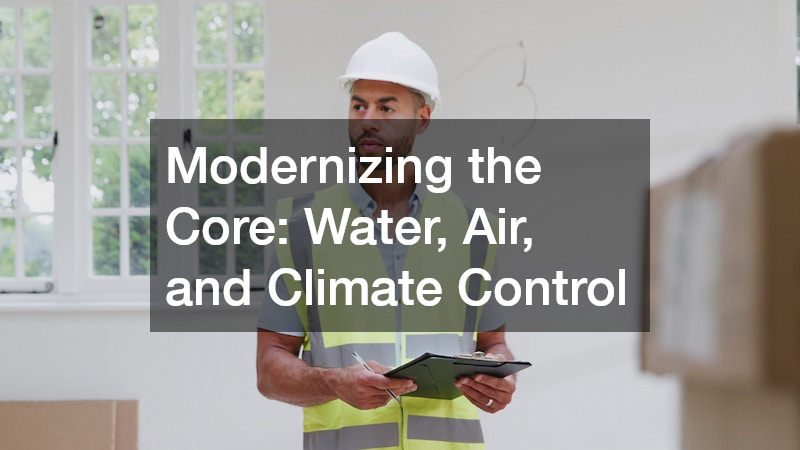 Modernizing the Core: Water, Air, and Climate Control