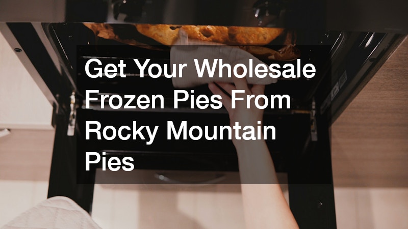 Get Your Wholesale Frozen Pies From Rocky Mountain Pies