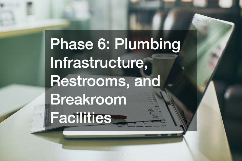 Phase 6: Plumbing Infrastructure, Restrooms, and Breakroom Facilities