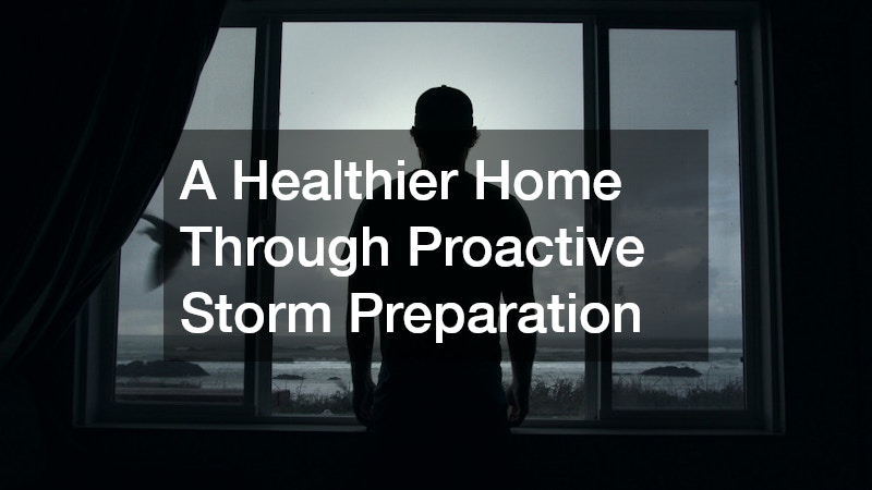 A Healthier Home Through Proactive Storm Preparation