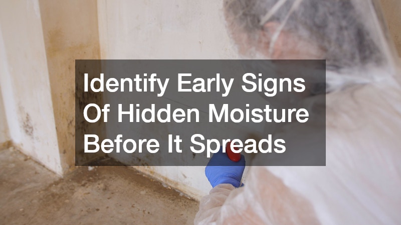 Identify Early Signs Of Hidden Moisture Before It Spreads