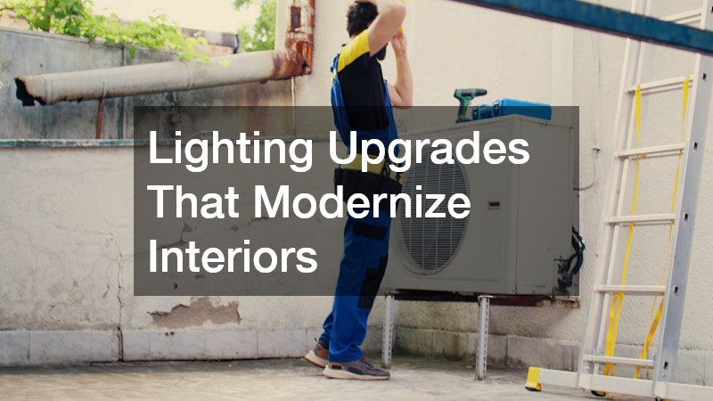 Lighting Upgrades That Modernize Interiors