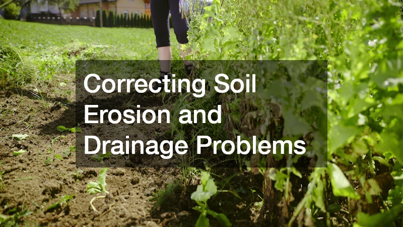 Correcting Soil Erosion and Drainage Problems