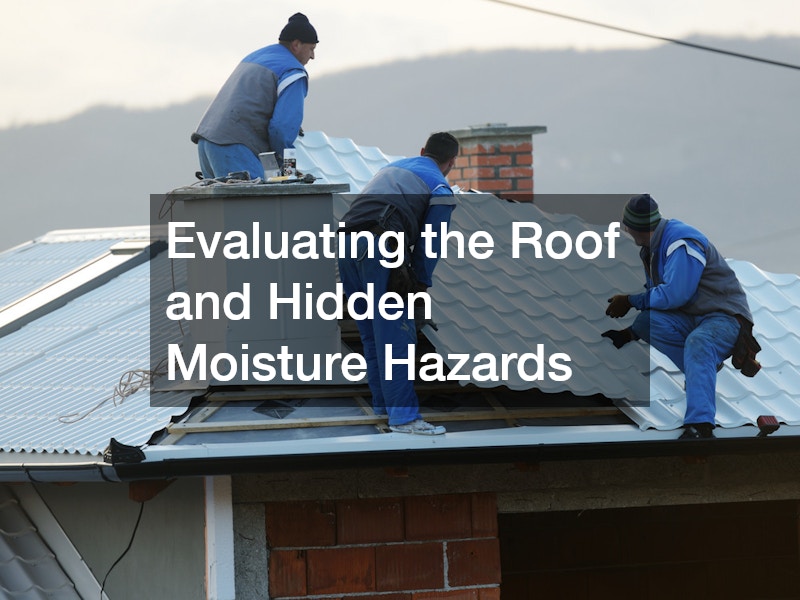 Evaluating the Roof and Hidden Moisture Hazards