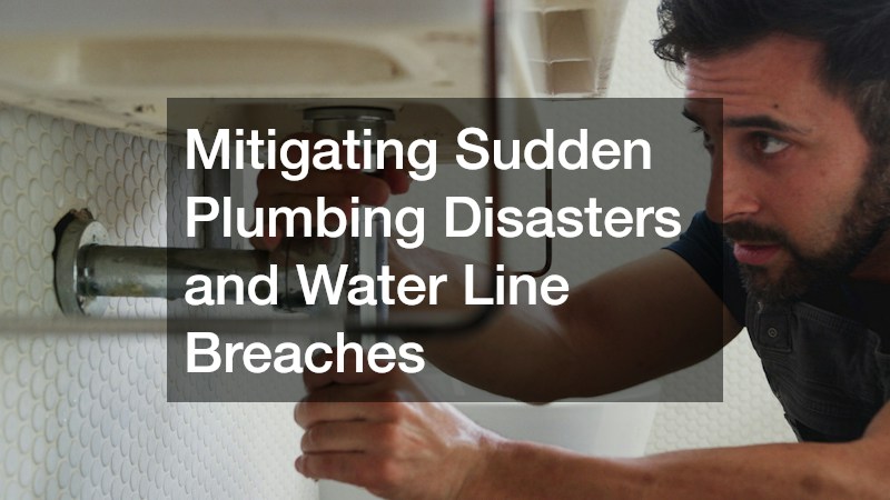 Mitigating Sudden Plumbing Disasters and Water Line Breaches