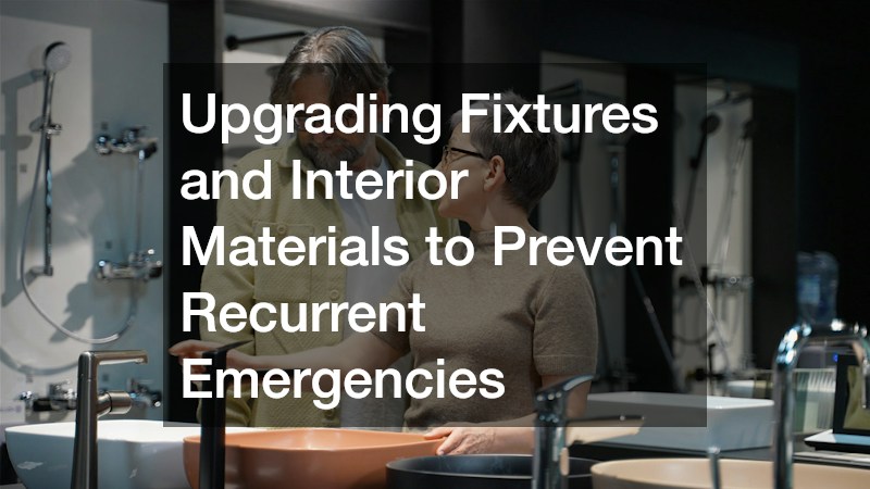 Upgrading Fixtures and Interior Materials to Prevent Recurrent Emergencies