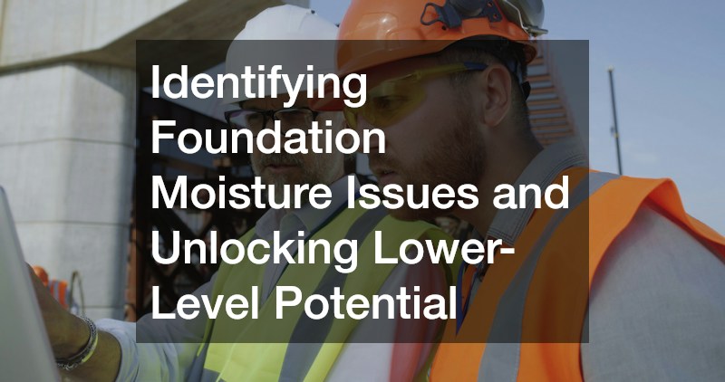 Identifying Foundation Moisture Issues and Unlocking Lower-Level Potential