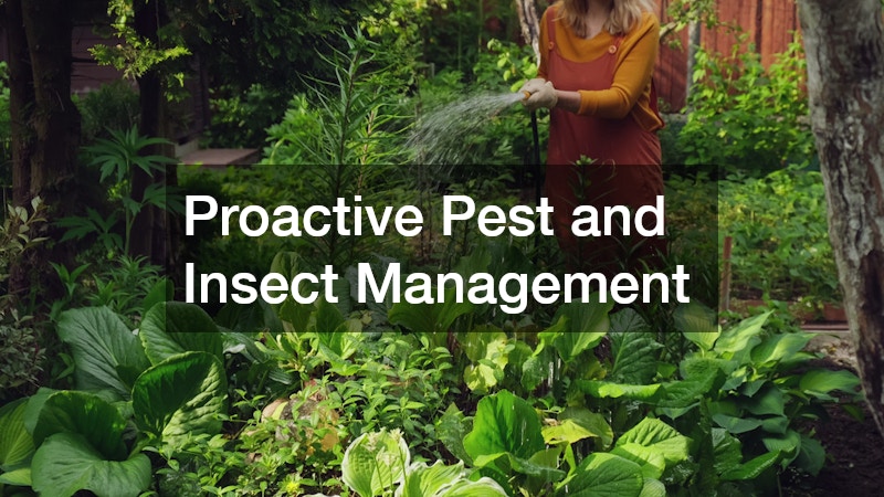 Proactive Pest and Insect Management