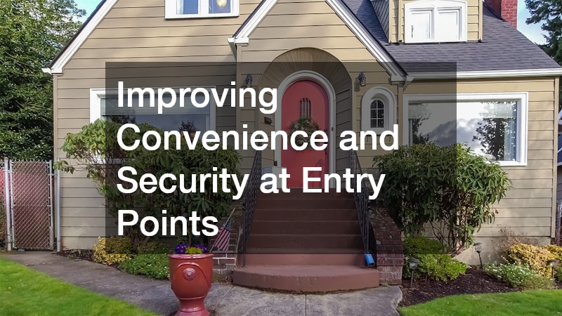 Improving Convenience and Security at Entry Points
