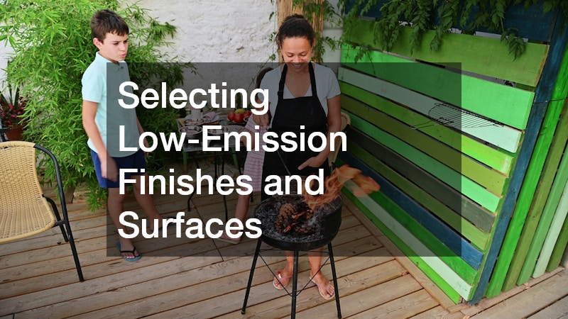 Selecting Low-Emission Finishes and Surfaces