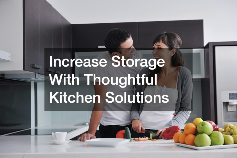 Increase Storage With Thoughtful Kitchen Solutions