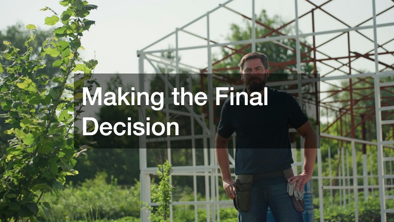 Making the Final Decision