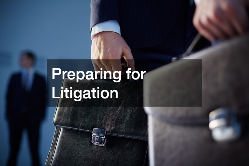 Preparing for Litigation