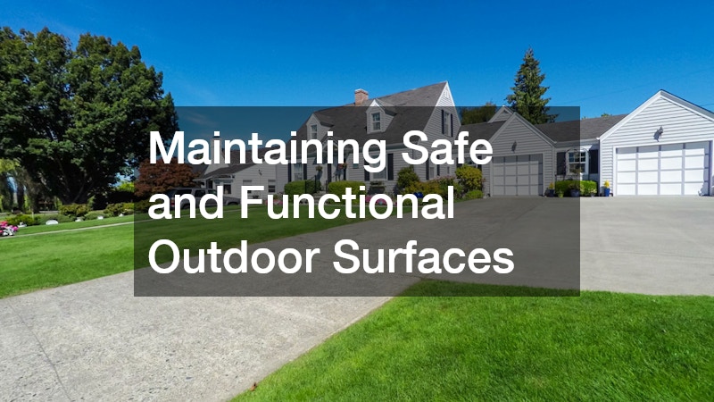 Maintaining Safe and Functional Outdoor Surfaces