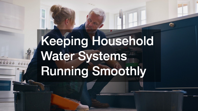 Keeping Household Water Systems Running Smoothly