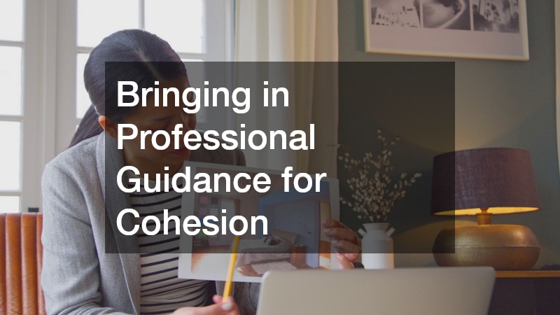 Bringing in Professional Guidance for Cohesion