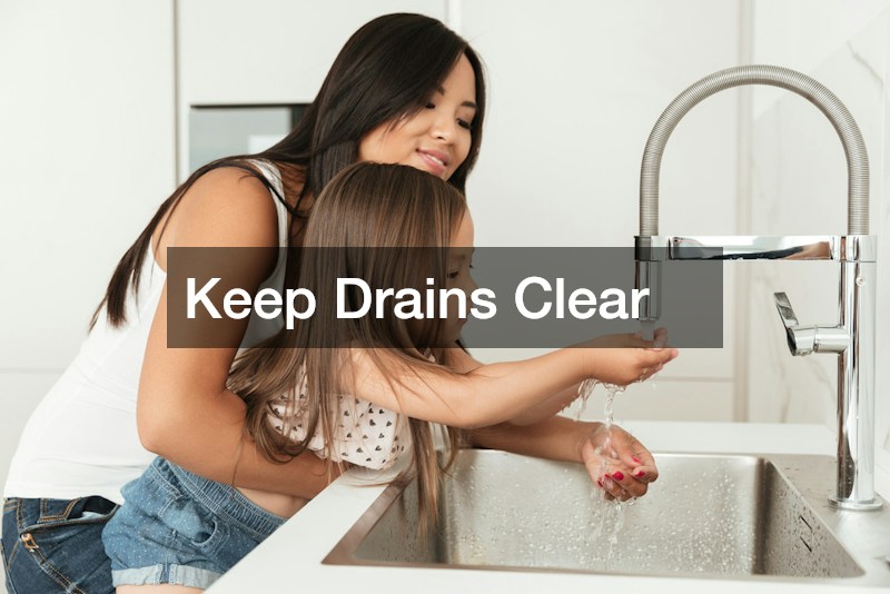 Keep Drains Clear