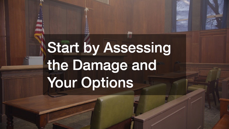 Start by Assessing the Damage and Your Options