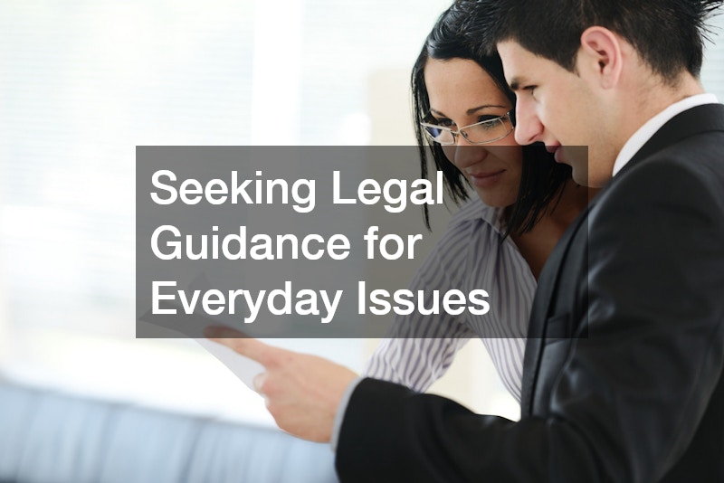 Seeking Legal Guidance for Everyday Issues