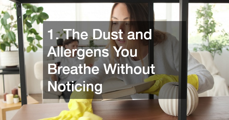 1. The Dust and Allergens You Breathe Without Noticing