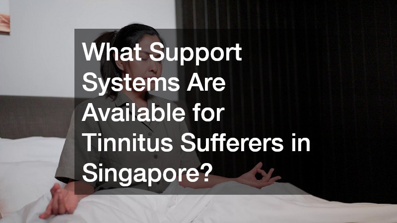 What Support Systems Are Available for Tinnitus Sufferers in Singapore?