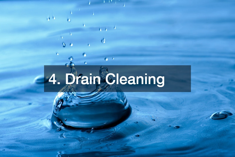4. Drain Cleaning