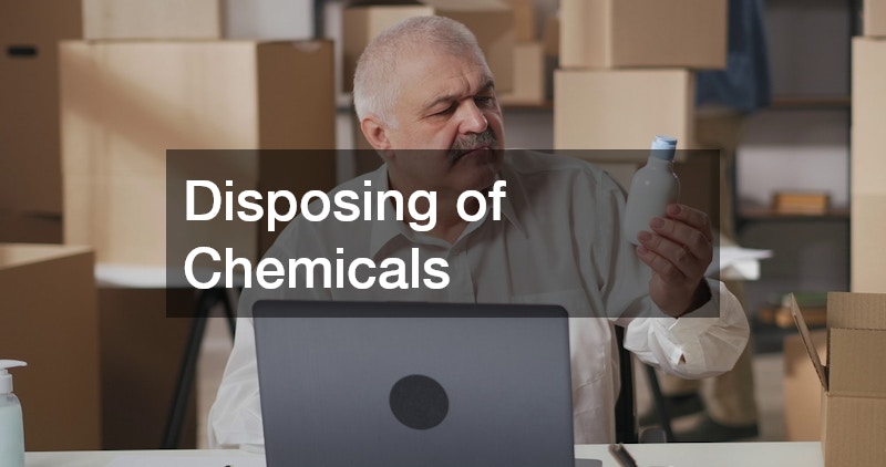 Disposing of Chemicals