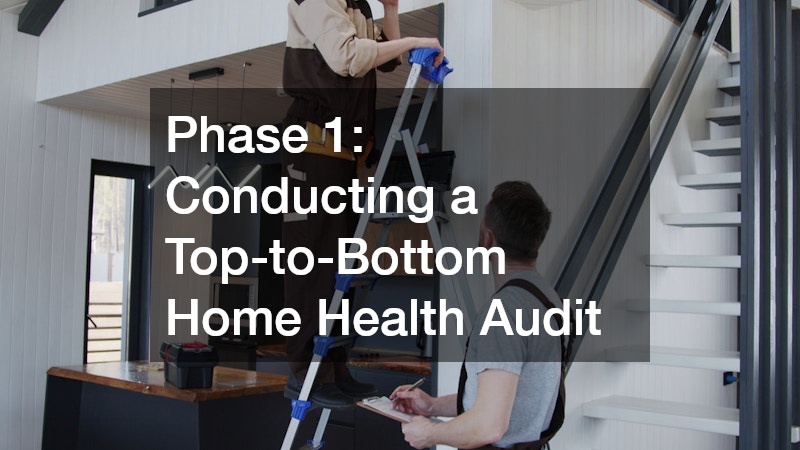 Phase 1: Conducting a Top-to-Bottom Home Health Audit