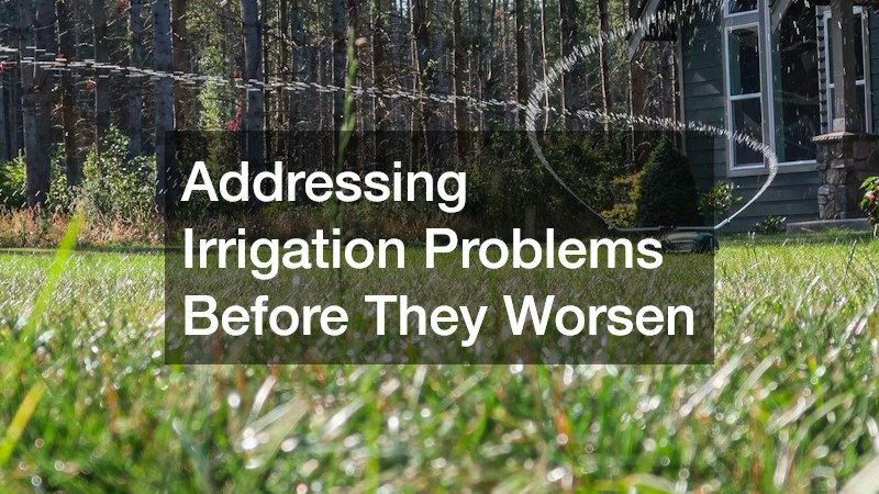 Addressing Irrigation Problems Before They Worsen