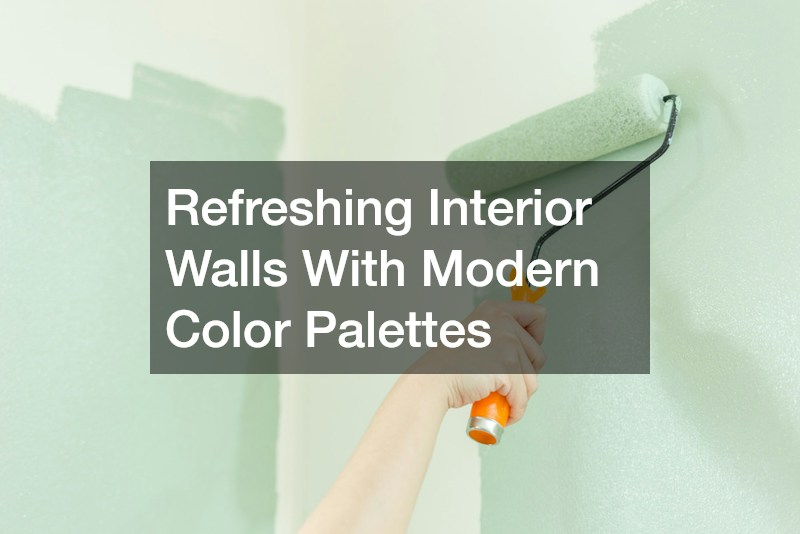 Refreshing Interior Walls With Modern Color Palettes