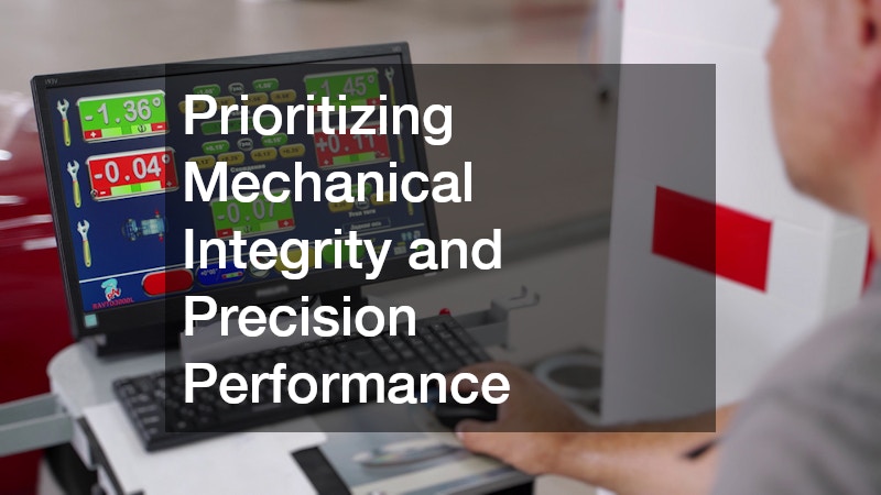 Prioritizing Mechanical Integrity and Precision Performance